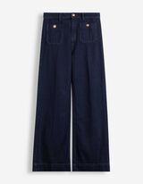 Jeans - Wide Fit - Dunkelblau