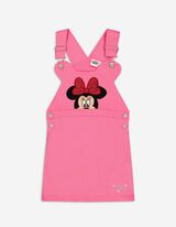 kantáros ruha - Minnie egér - pink