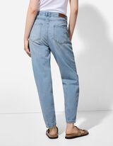 Jeans - Plooi - lichtblauw