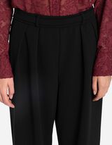 Fustă pantalon - Picior larg - Negru