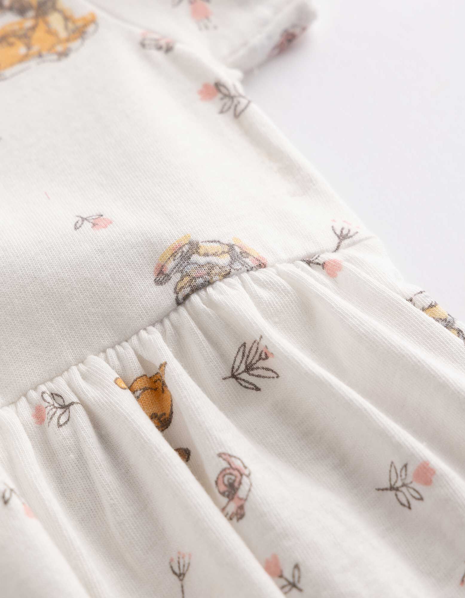 Kleid - Bambi - Off-White