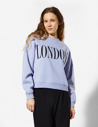 Sweatshirt - Sweat - Hellblau