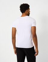 T-Shirt - Stretchanteil - Wei&szlig;