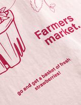 Majica kratkih rukava - Print - pink