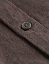 Camicia - Misto lino - marrone