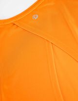 koszulka bez rękaw&oacute;w - materiał oddychający - pomaranczowy