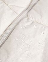 pikowana kurtka - material hydrofobowy - bez