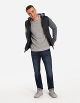 jas - Afneembare capuchon - donkergrijs