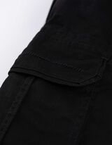 Cargo nadr&aacute;g - Egyenes fazon - fekete