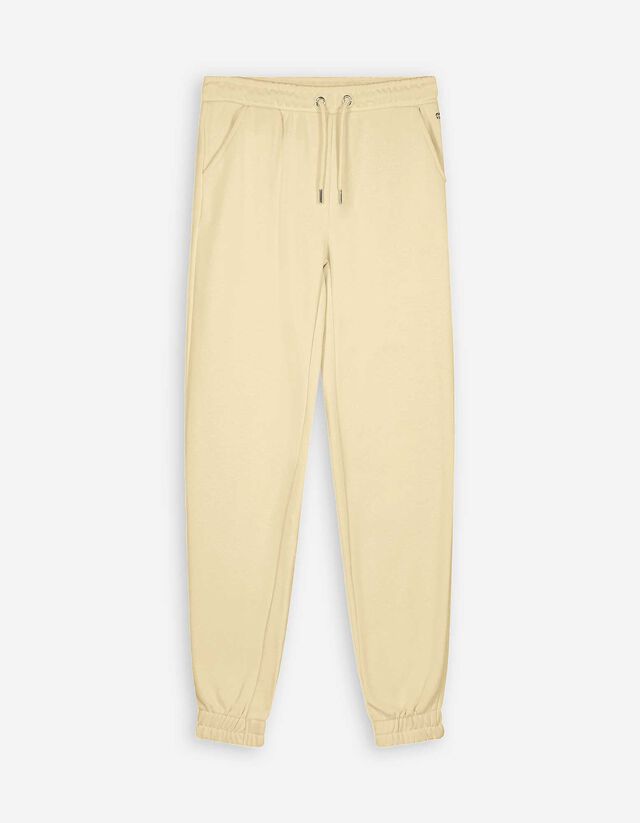 Joggingbroek - Relaxed fit - lichtgeel