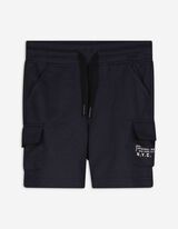 Cargoshorts - Aufgesetze Taschen - dunkelgrau