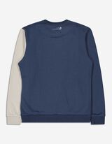 Mikina - Viacfarebn&yacute; dizajn - tmavomodra