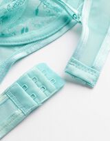 Podprsenka - Krajka - tyrkysova