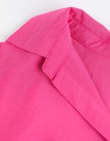 Camicia blusata - Misto viscosa - rosa fucsia