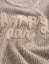 Pullover - Stickereien - beige