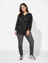 Shirt - Viscose - zwart