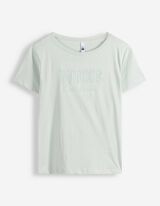 T-Shirt - Stickereien - gr&uuml;n