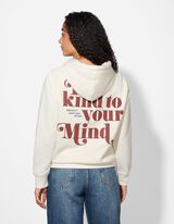 Hoodie - Kapuze - weiß