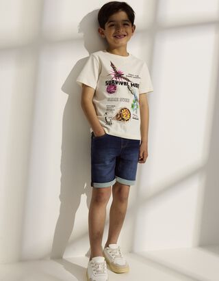 Shirt - Minecraft - Off-White