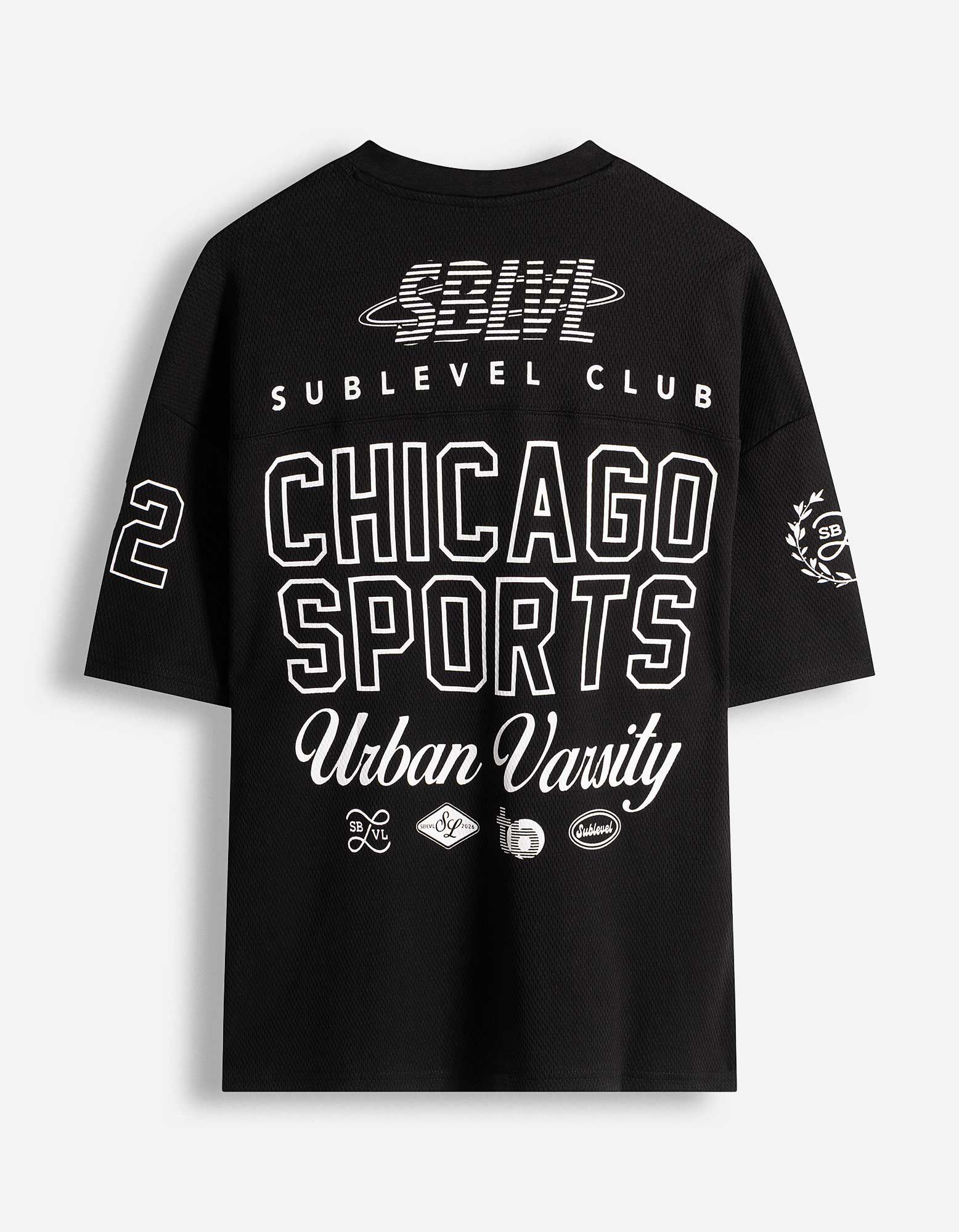 T-Shirt - V-Ausschnitt - schwarz