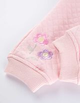 Sweater en broek set - Borduursels - roze