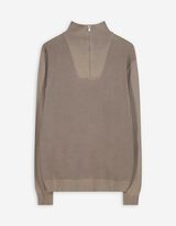 Pullover - Troyer - dunkelgrün