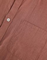 Srajca - Lanena mešanica - svetlo rjava