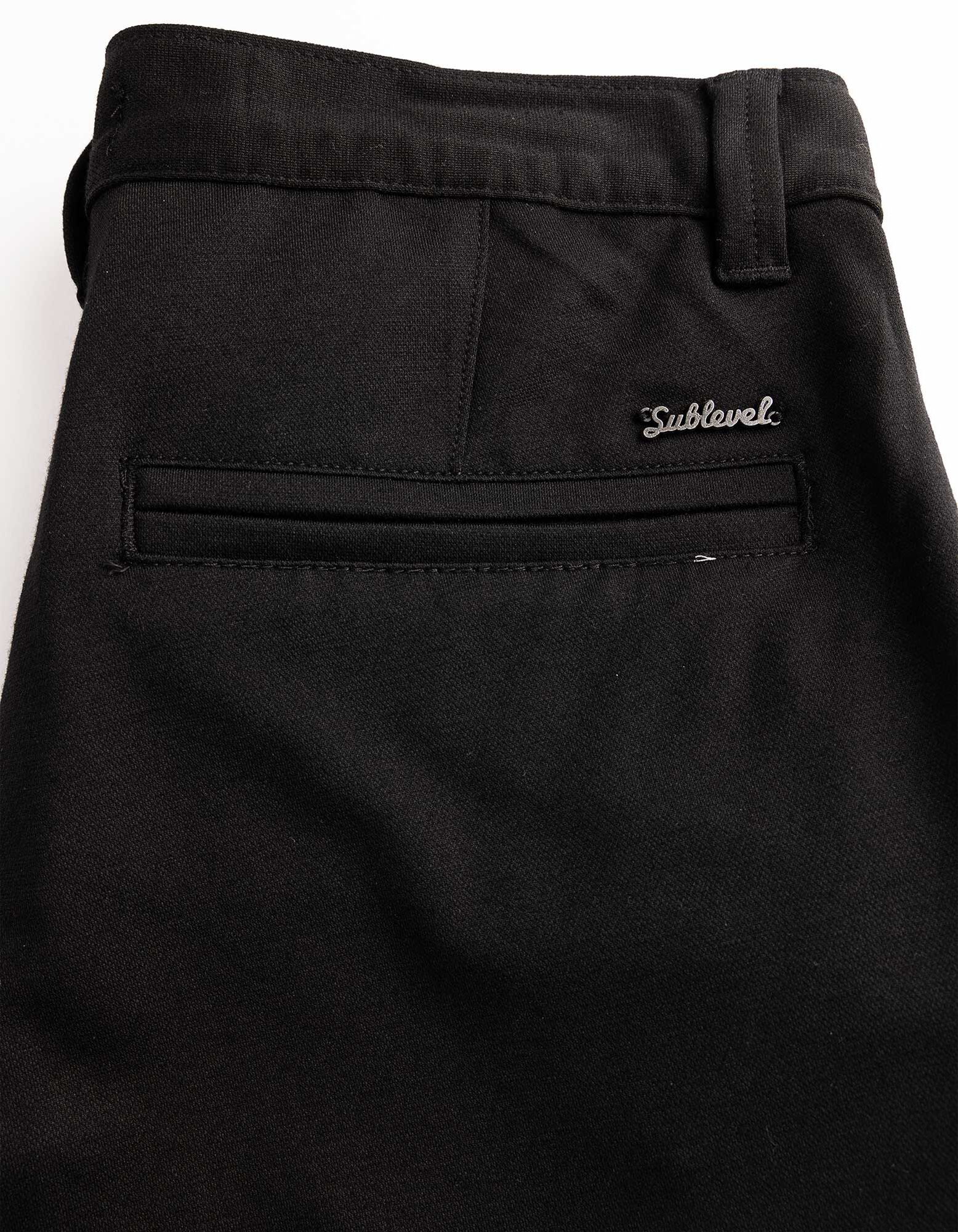 Chinohose - schwarz