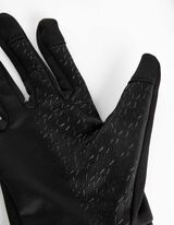 érintőképernyős kesztyűk - Fényvisszaverő - fekete