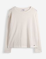 Strickpullover - Relax Fit - Wei&szlig;
