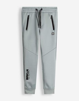 Joggingov&eacute; kalhoty - polyester - tyrkysova