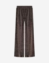 Broek - Fluweel - donkerbruin