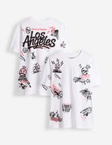 T-Shirt - Print - wei&szlig;