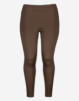 legginsy - z domieszką wiskozy - czarny