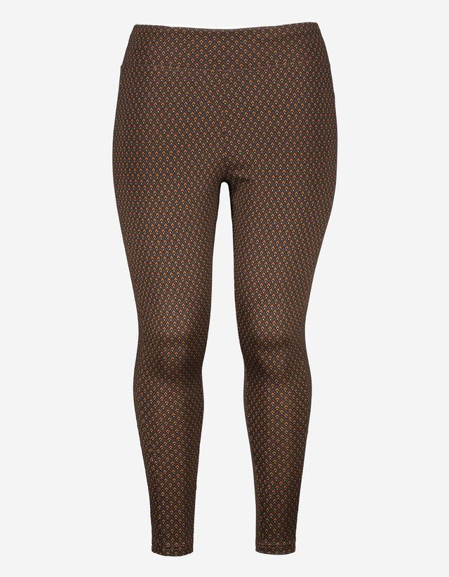 legginsy - z domieszką wiskozy - czarny