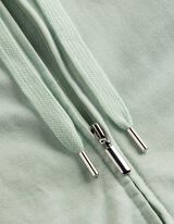 Prop&iacute;nac&iacute; mikina - Kapuce se &scaron;ňůrkou na stažen&iacute; - tyrkysova