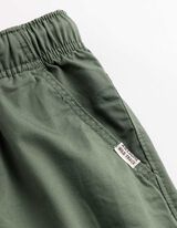 Jogpants - Aufgesetze Taschen - dunkelgr&uuml;n