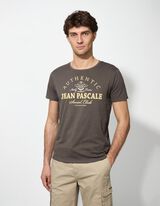 T-s&auml;rk - tr&uuml;kis - helepruun