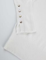 Pullover - Misto viscosa - bianco