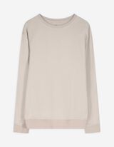 Sweatshirt - Relax Fit - beige
