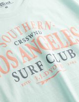 Tricou - Imprimeu - Albastru deschis