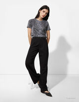 Pantalone - &Scaron;iroka varijanta - crno