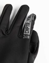 Skihandschuhe - Reflektor - schwarz