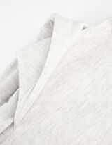 Kapucnis felső - Norm&aacute;l fazon - vilagos szurke