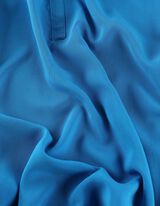 Maglia blusata - LENZING&trade; ECOVERO&trade; - blu