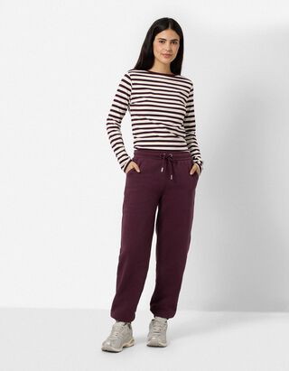 Jogginghose - Relaxed Fit - Lila