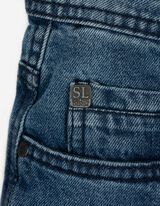 Džíny - seprané - tmave modra