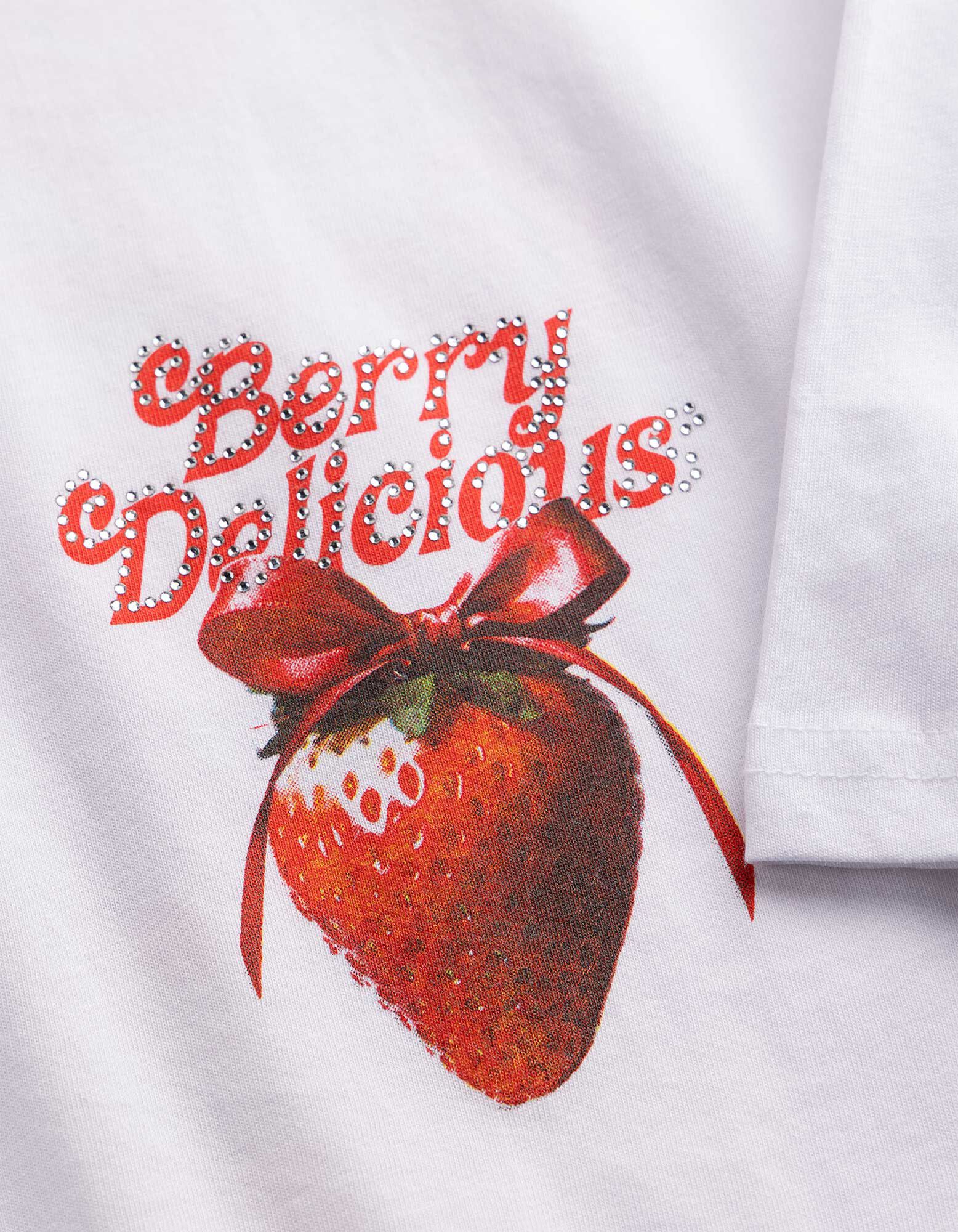 T-Shirt - Print - Wei&szlig;