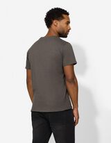 T-shirt - Borduursels - donkergrijs