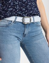 pasek - Klamra - jasny niebieski